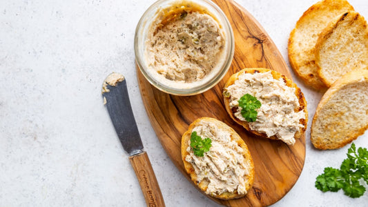 Fish Pâté with anchovy and cappercy