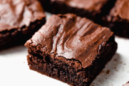Fresh Organic Sourdough Double Chocolate Brownies