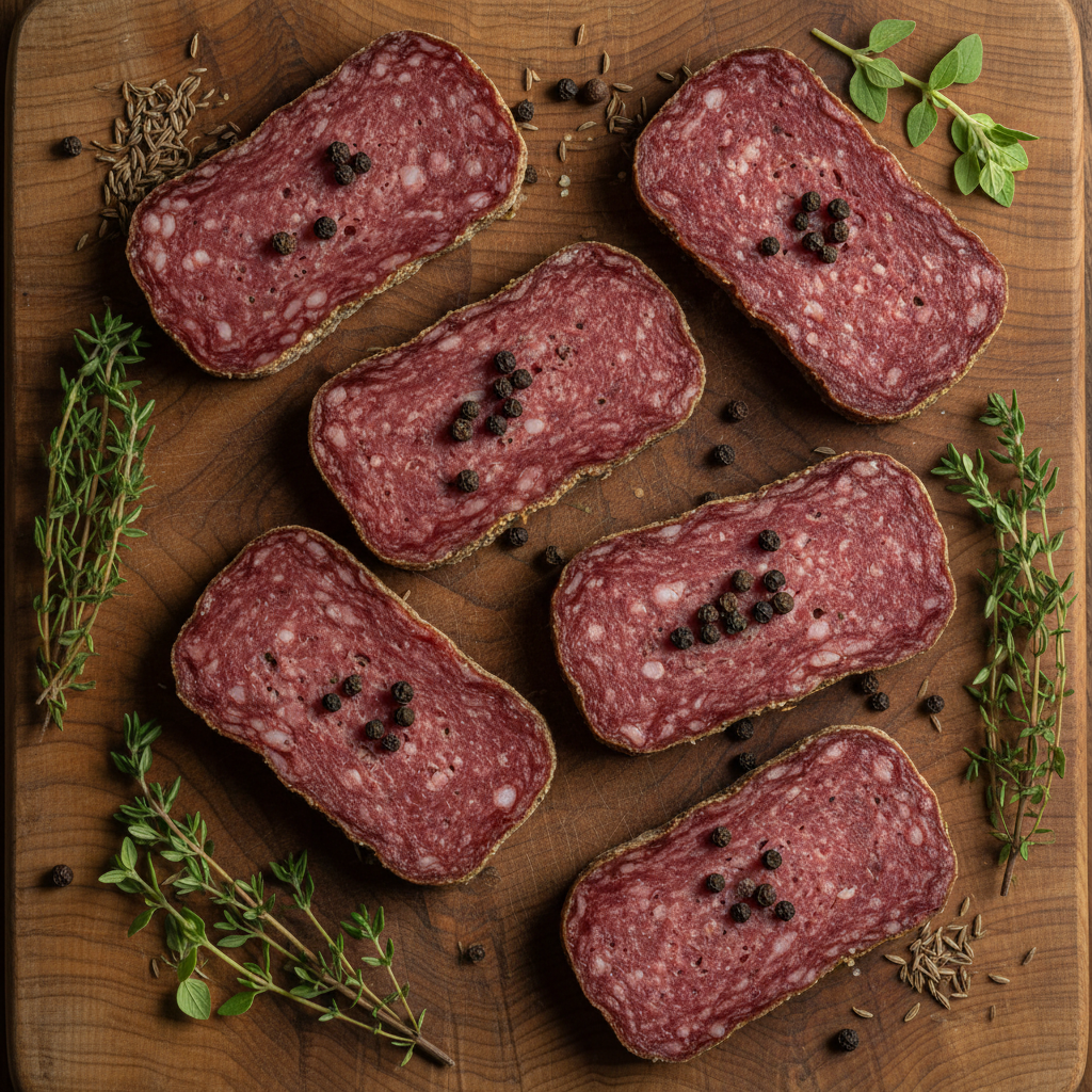 Suppresata - Flattened Rectangular